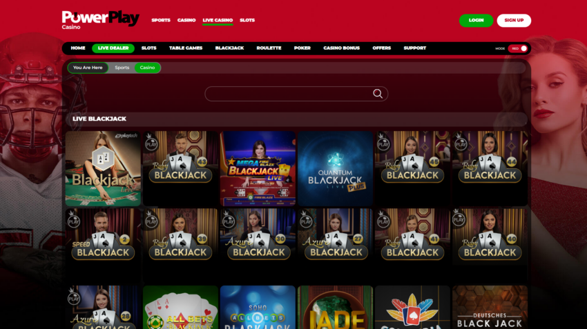 powerplay live casino