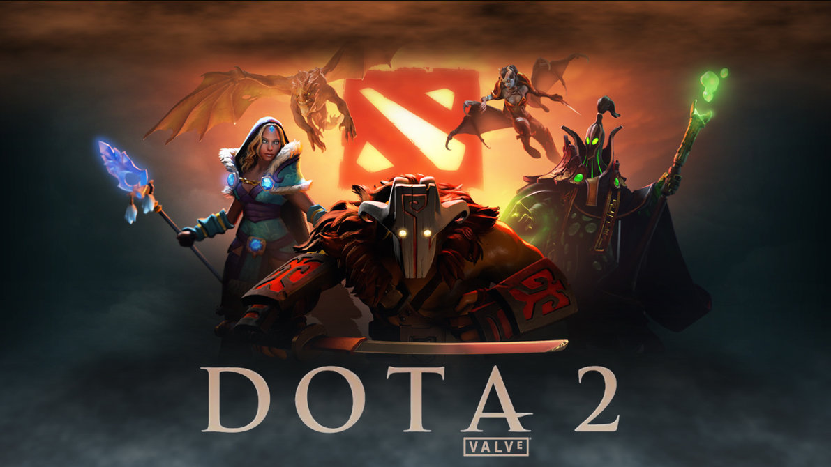 Official Dota 2 cover art via Valve.