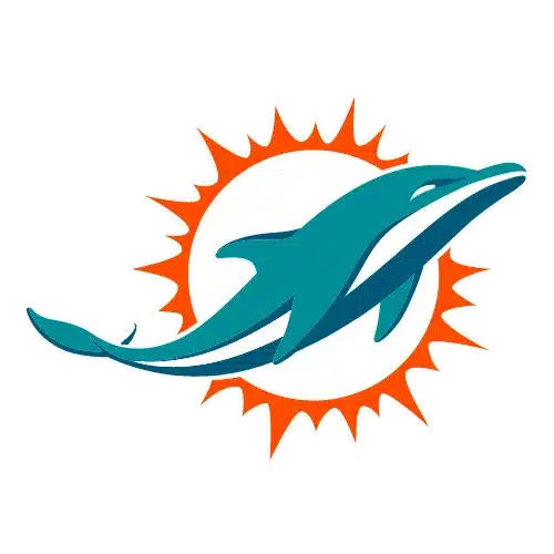 The Miami Dolphins NFL logo