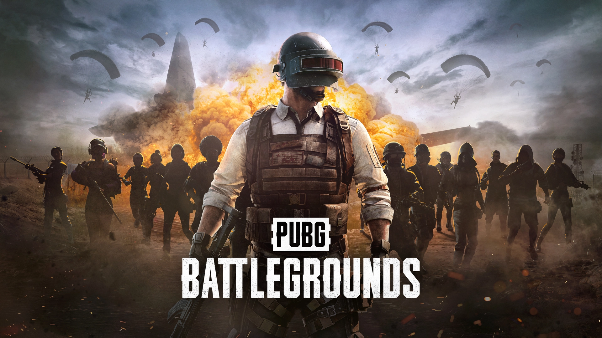 Official PUBG Battleground game cover art, via Epic Games.