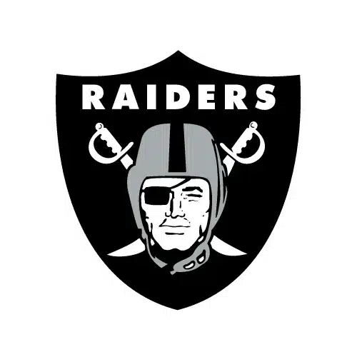 The Las Vegas Raiders NFL logo