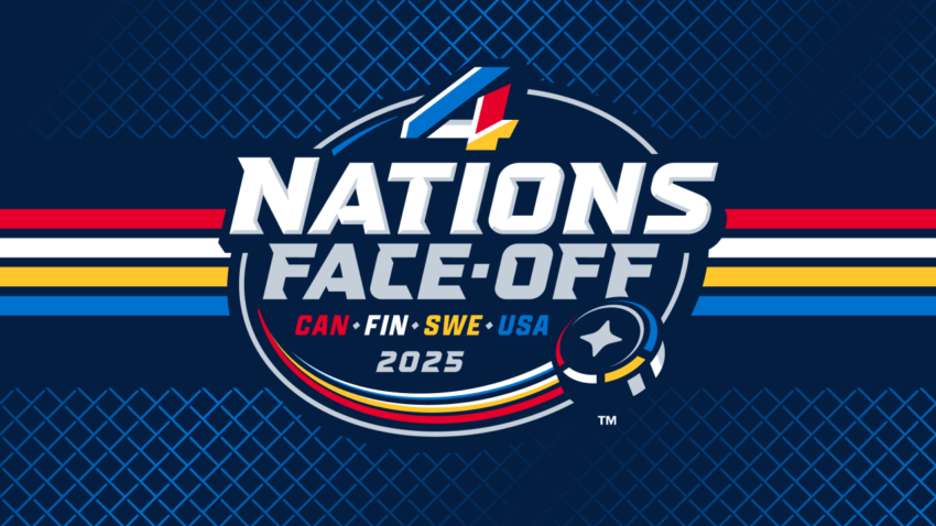 The official NHL logo for the 2025 4 Nations Face-Off