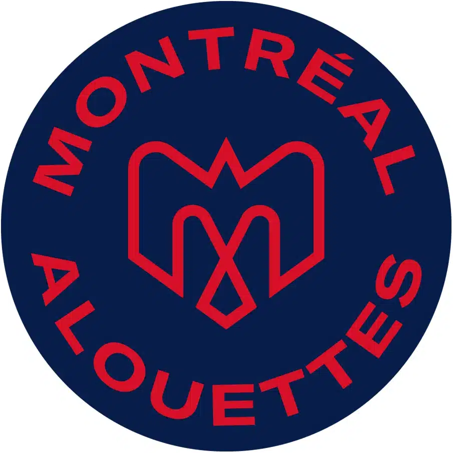 The official CFL logo for the Montreal Alouettes