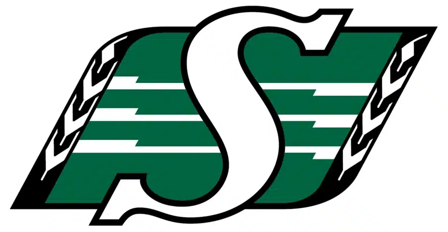 The official CFL logo for the Saskatchewan Roughriders