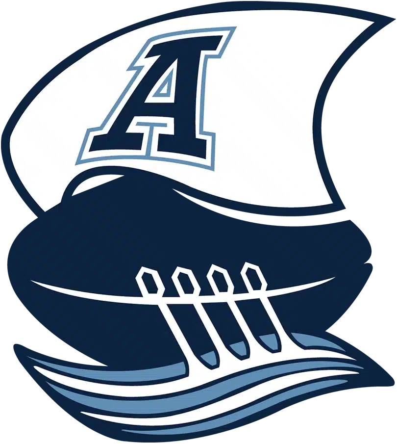 The official CFL logo for the Toronto Argonauts