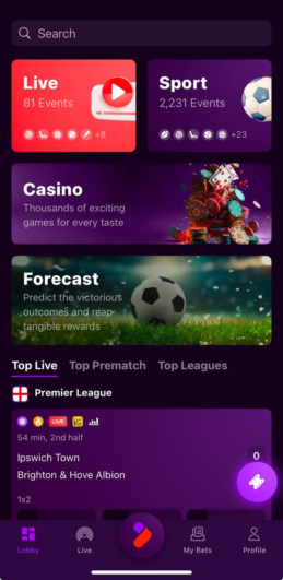 TonyBet App Image