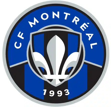 The official MLS logo for CF Montreal soccer team